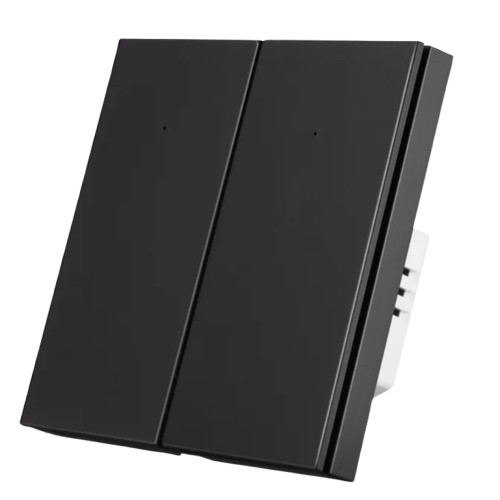 Выключатель ROXIMO 2кл - black